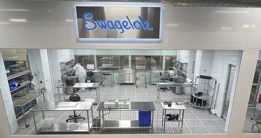 Cleanroom in CT facility